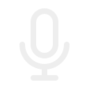 Icon Mikrofon grau für Stimme